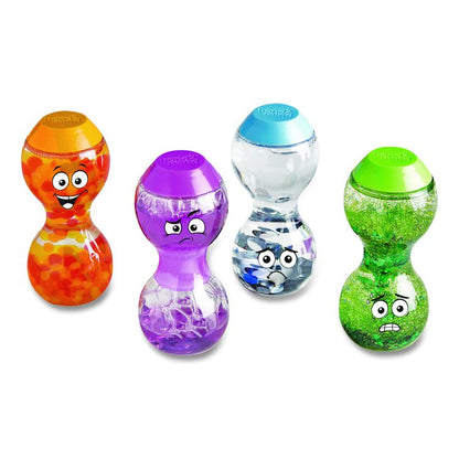 Express Your Feelings Sensory Bottles, Ages 18 Months and Up, Assorted Colors, 4 Bottles