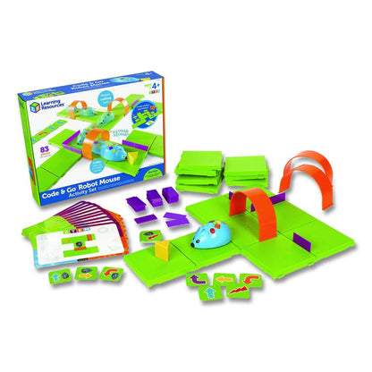 Code and Go Robot Mouse Activity Set, Grades Pre-K to 3, 83 Pieces