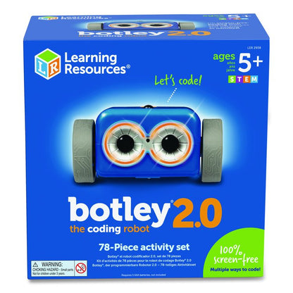 Botley 2.0 the Coding Robot Activity Set, Grades K to 5, 78 Pieces