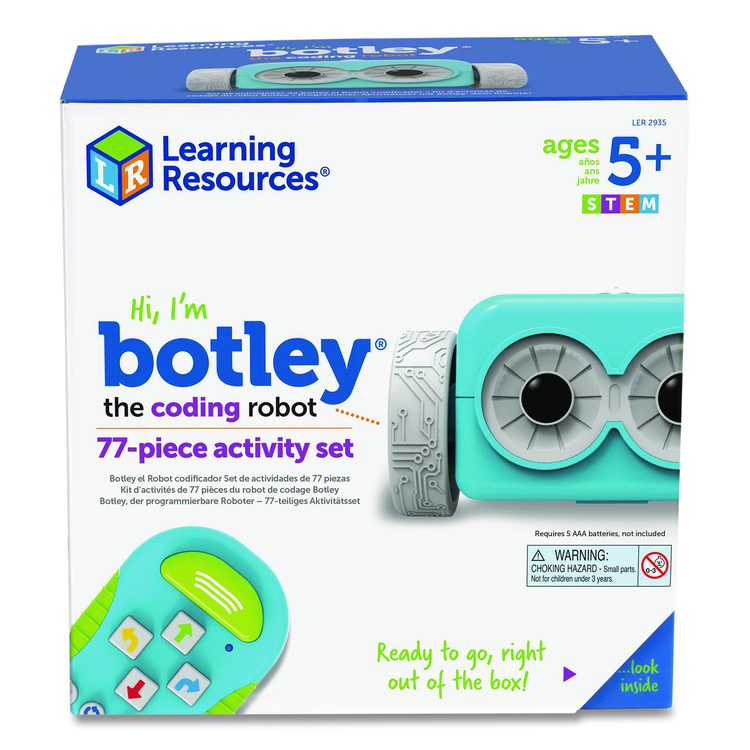 Botley the Coding Robot Activity Set, Grades K to 4, 77 Pieces