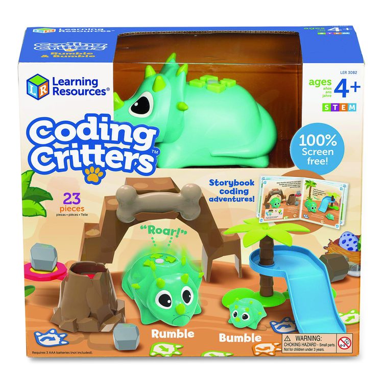 Coding Critters: Rumble and Bumble, Grades Pre-K to 3, 23 Pieces