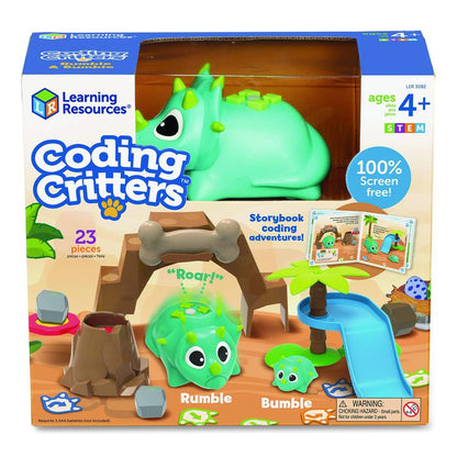 Coding Critters: Rumble and Bumble, Grades Pre-K to 3, 23 Pieces