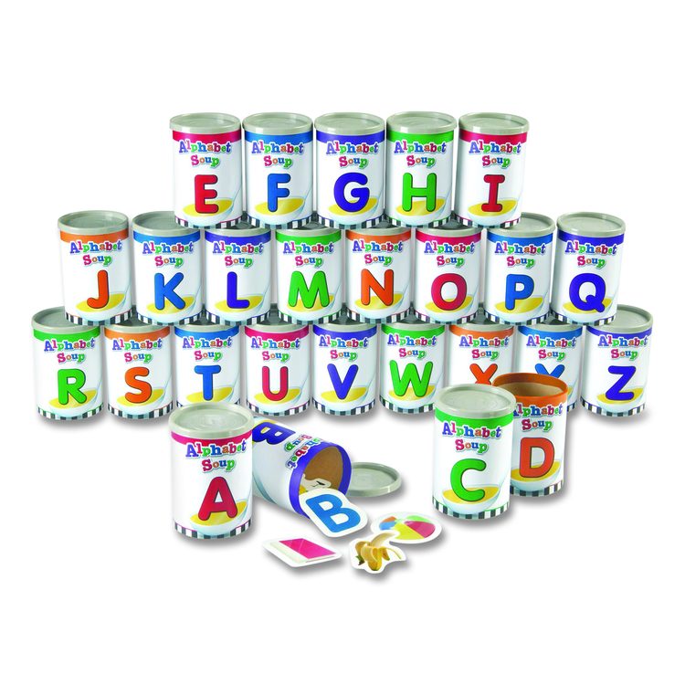 Alphabet Soup Sorters, Pre-K to K, 208 Pieces