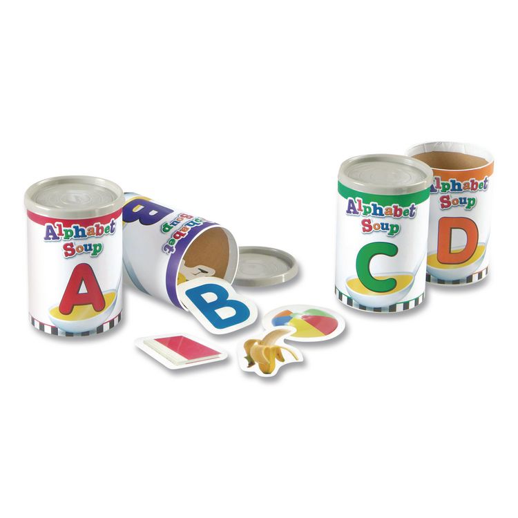 Alphabet Soup Sorters, Pre-K to K, 208 Pieces