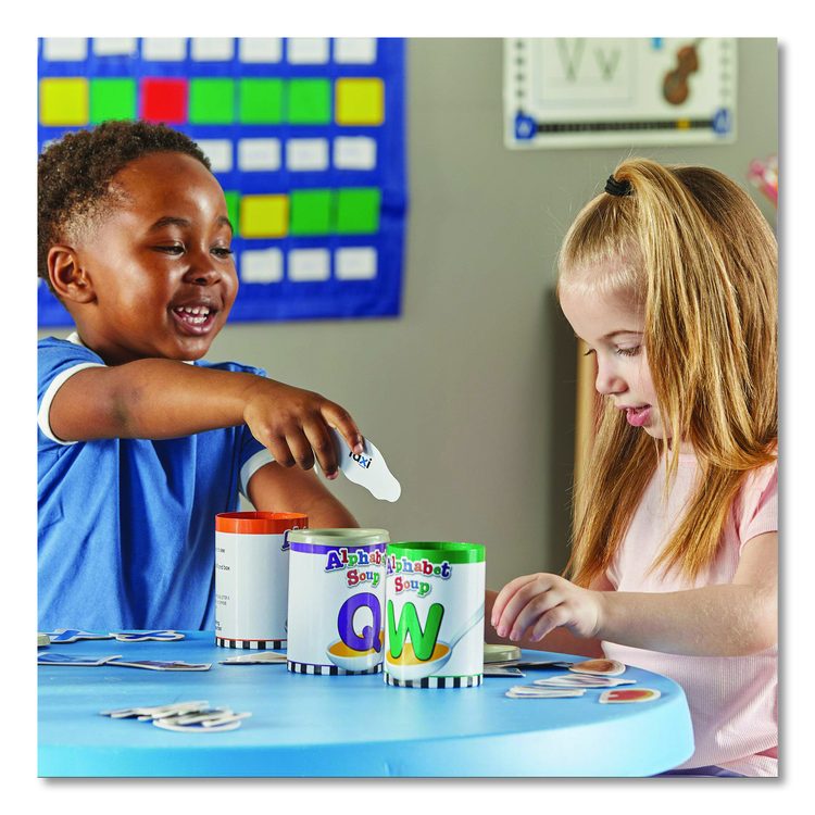 Alphabet Soup Sorters, Pre-K to K, 208 Pieces