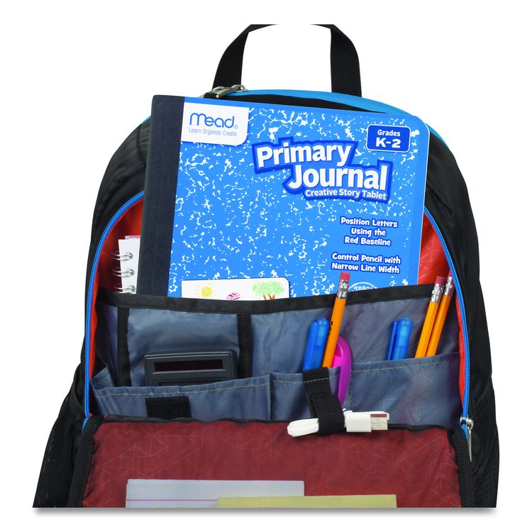 Primary Journal Half Page Ruled, Blue Marble Cover, Primary Rule, (100) 9.75 x 7.5 Sheets