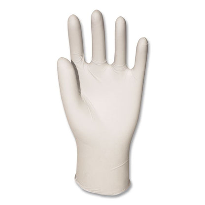 Powder-Free Synthetic Vinyl Gloves, X-Large, 4 mil Thick, 9.5" Long, Cream, 100/Box, 10 Boxes/Carton