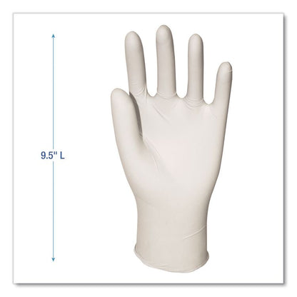 Powder-Free Synthetic Vinyl Gloves, X-Large, 4 mil Thick, 9.5" Long, Cream, 100/Box