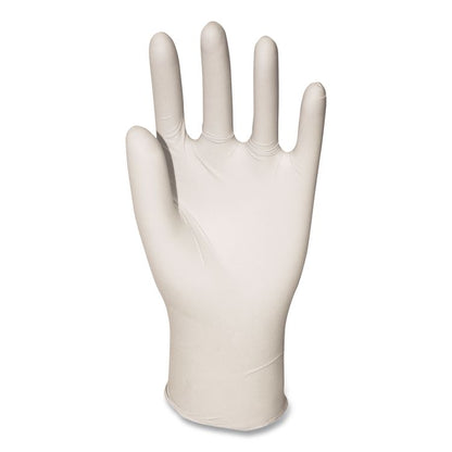 Powder-Free Synthetic Vinyl Gloves, Medium, 4 mil Thick, 9.5" Long, Beige, 100/Box