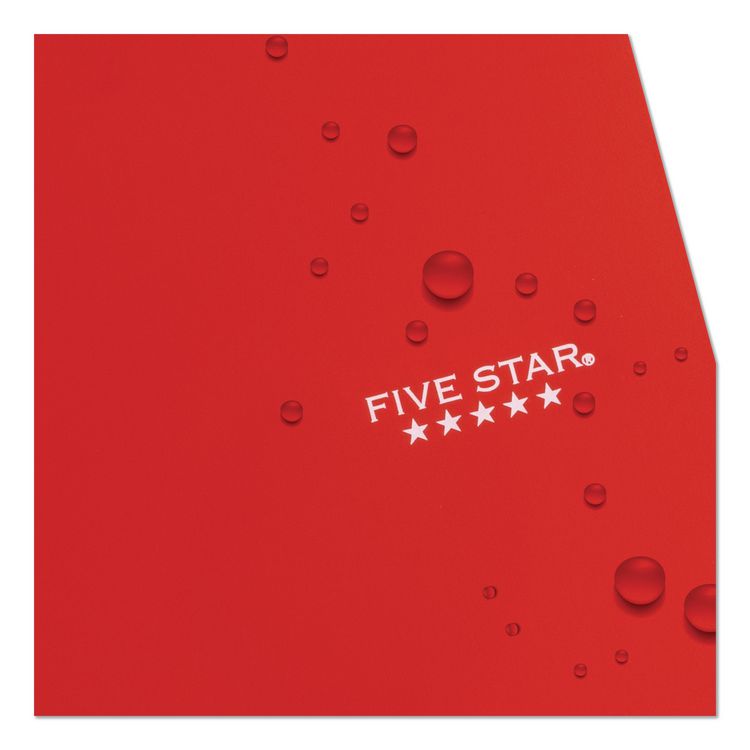 Wirebound Notebook, 1-Subject, Wide/Legal Rule, Red Cover, (100) 10.5 x 8 Sheets