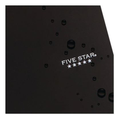 Wirebound Notebook, 1-Subject, Wide/Legal Rule, Black Cover, (100) 10.5 x 8.63 Sheets