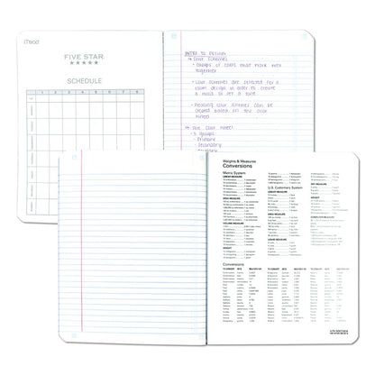 Composition Book, Medium/College Rule, Randomly Assorted Cover Color, (80) 9.75 x 7.5 Sheets