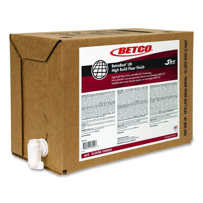 BetcoBest LM Floor Finish with SRT, 5 gal Bag-in-Box