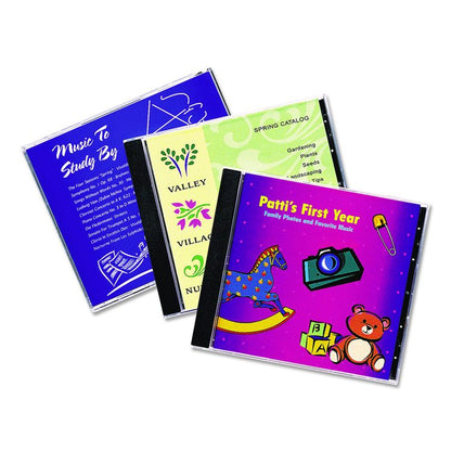 Inkjet CD/DVD Jewel Case Inserts, Matte White, 20/Pack