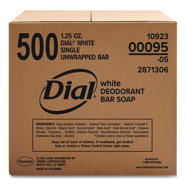 Antibacterial Deodorant Bar Soap, Floral Scent, 1.5 oz, 500/Carton