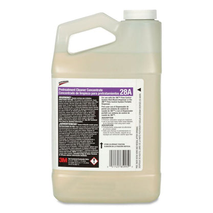 Scotchgard Pretreatment Cleaner Concentrate 28A, 0.5 gal Bottle, 4/Carton