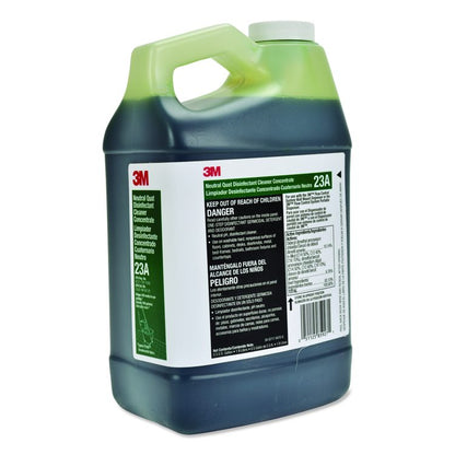 Neutral Quat Disinfectant Cleaner Concentrate 23A, 0.5 gal Bottle, 4/Carton