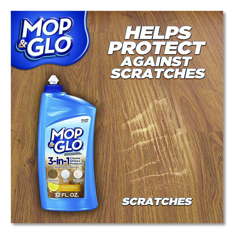 Ready to Use Multi-Surface Floor Cleaner, Fresh Citrus Scent, 32 oz Bottle, 4/Carton