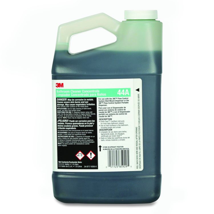 Bathroom Cleaner Concentrate 44A, 0.5 gal Bottle, 4/Carton