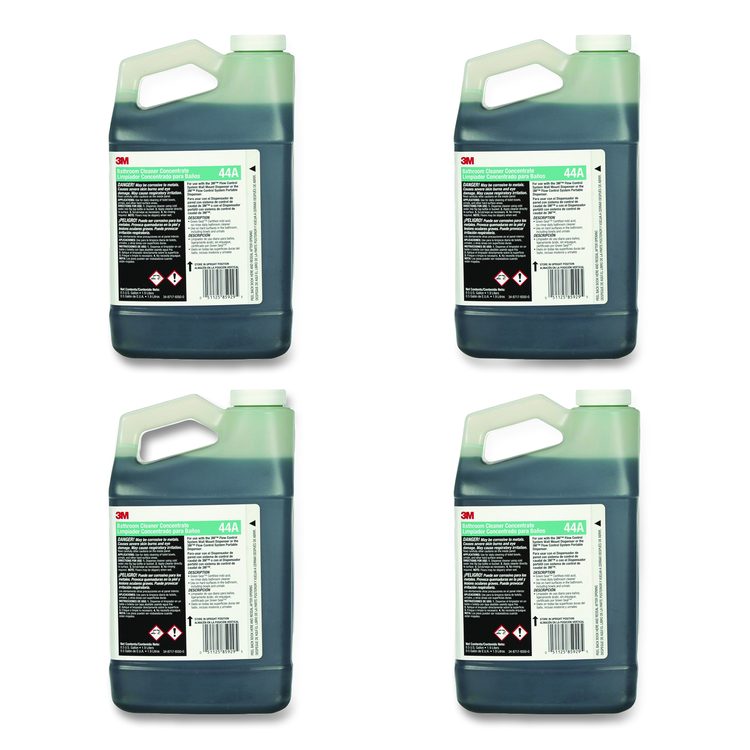 Bathroom Cleaner Concentrate 44A, 0.5 gal Bottle, 4/Carton