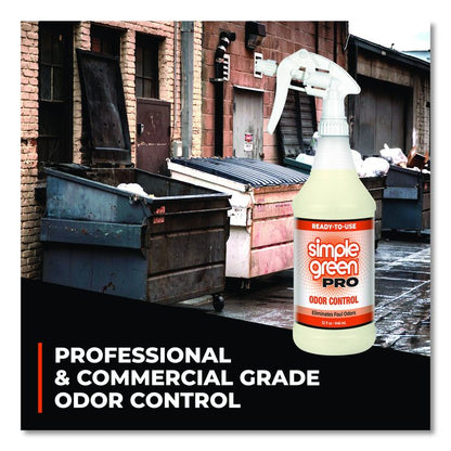 Pro Odor Control Ready-To-Use, Herbal, 32 oz Spray Bottle, 12/Carton
