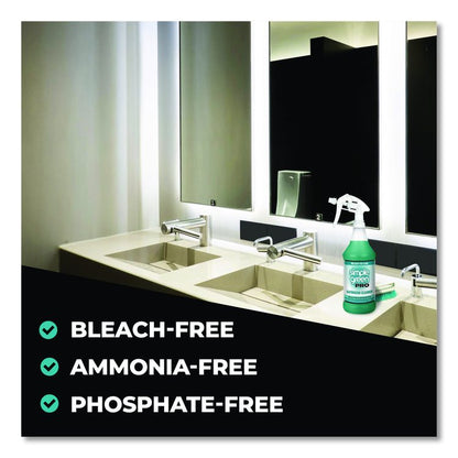 Pro Bathroom Cleaner Ready-To-Use, 32 oz Spray Bottle, 12/Carton
