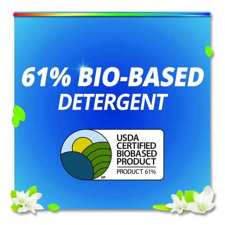 Ultra Natural Elements HE Liquid Detergent, Linen and Lilies Scent, 150 oz Bottle, 4/Carton