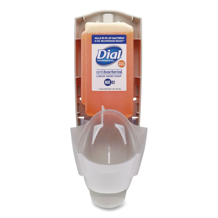 The Dial Dispenser, 1 L, 5.12 x 3.98 x 12.34, Ice, 6/Carton