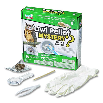 Owl Pellet Mystery Science Lab Kit, Grades 3 to 8