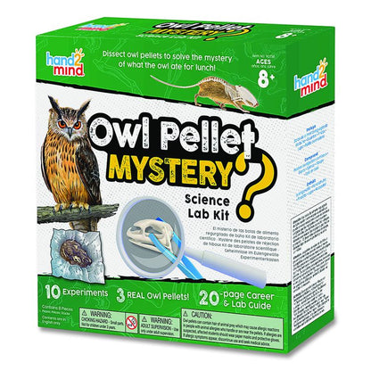 Owl Pellet Mystery Science Lab Kit, Grades 3 to 8