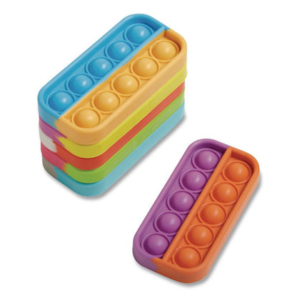 Ten-Frame Sensory Bubble Poppers, Pre-K to K, 6 Pieces