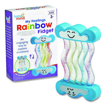 My Feelings Rainbow Fidget Tube, Ages 3 and Up, Blue