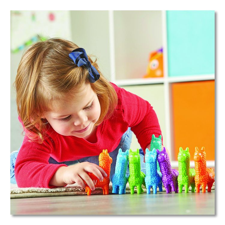 Snap-n-Learn Letter Llamas, Pre-K, 26 Pieces