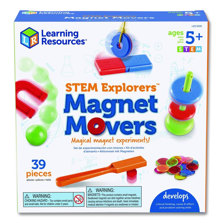 STEM Explorers Magnet Movers, Grades K to 2, 39 Pieces