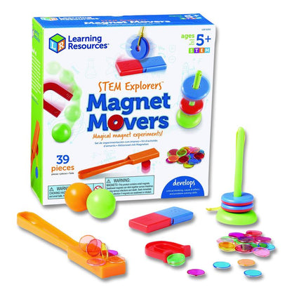 STEM Explorers Magnet Movers, Grades K to 2, 39 Pieces