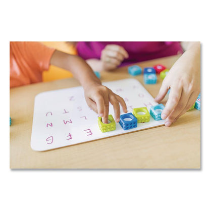 Alphabet BubbleBrix. Ages 3 to 7, Plastic, Assorted Colors, 42 Pieces