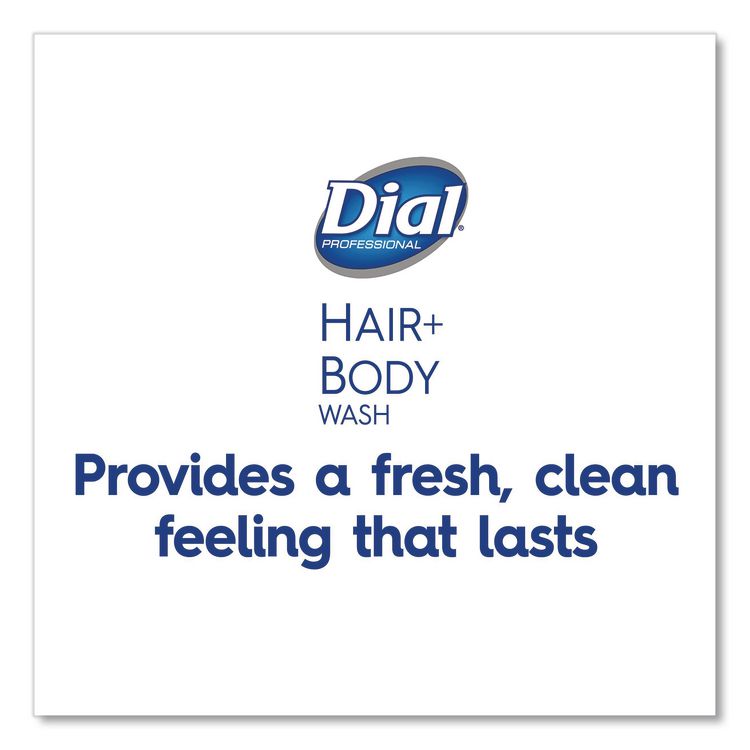 Hair + Body Wash Refill for Versa Dispenser, Neutral Scent, 15 oz, 6/Carton
