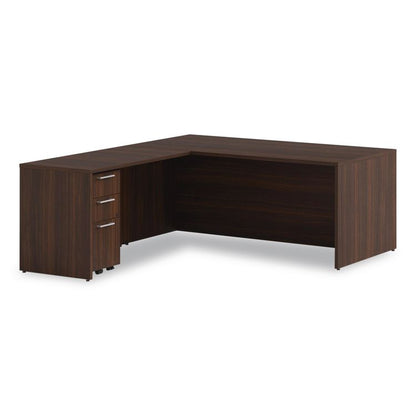 Alera Seville Series Desk Shell, 72" x 36" x 29", Mahogany