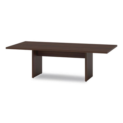 Alera Seville 96" Wide Conference Table Top, Rectangular, 96w x 48d x 1.5h, Mahogany