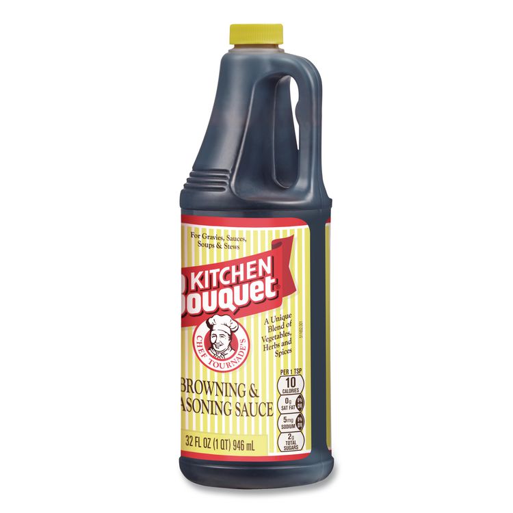 Browning and Seasoning Sauce, Savory, 32 oz Bottle, 12/Carton
