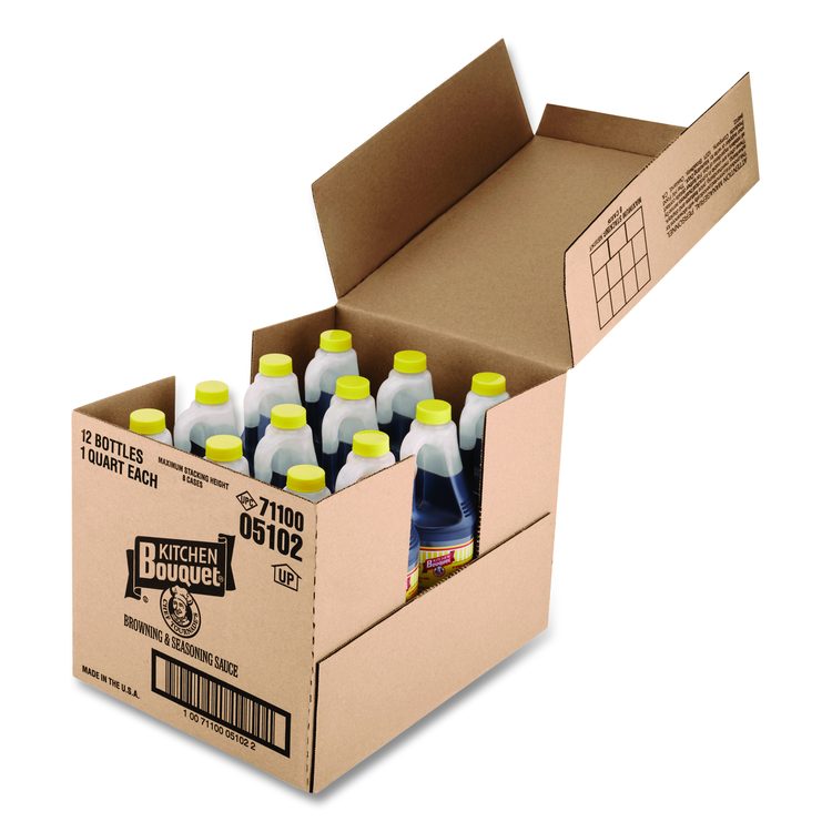 Browning and Seasoning Sauce, Savory, 32 oz Bottle, 12/Carton