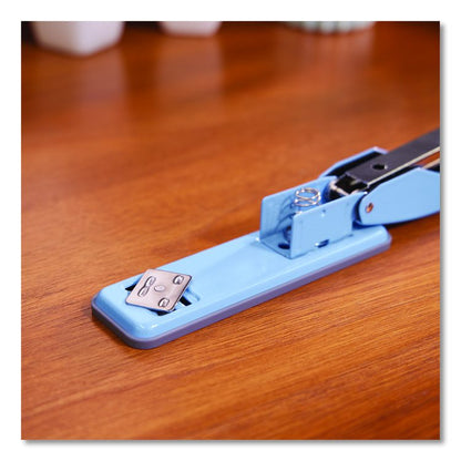 Cub Compact Metal Staplers, 20 Sheet Capacity, Electric Blue