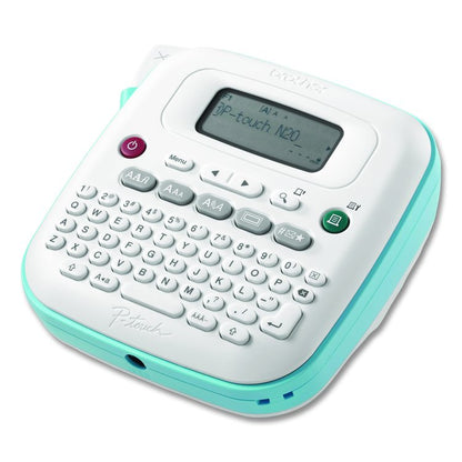P-Touch PT-N20 Personal Desktop Label Maker, 2 Lines, 6 x 6 x 2.9