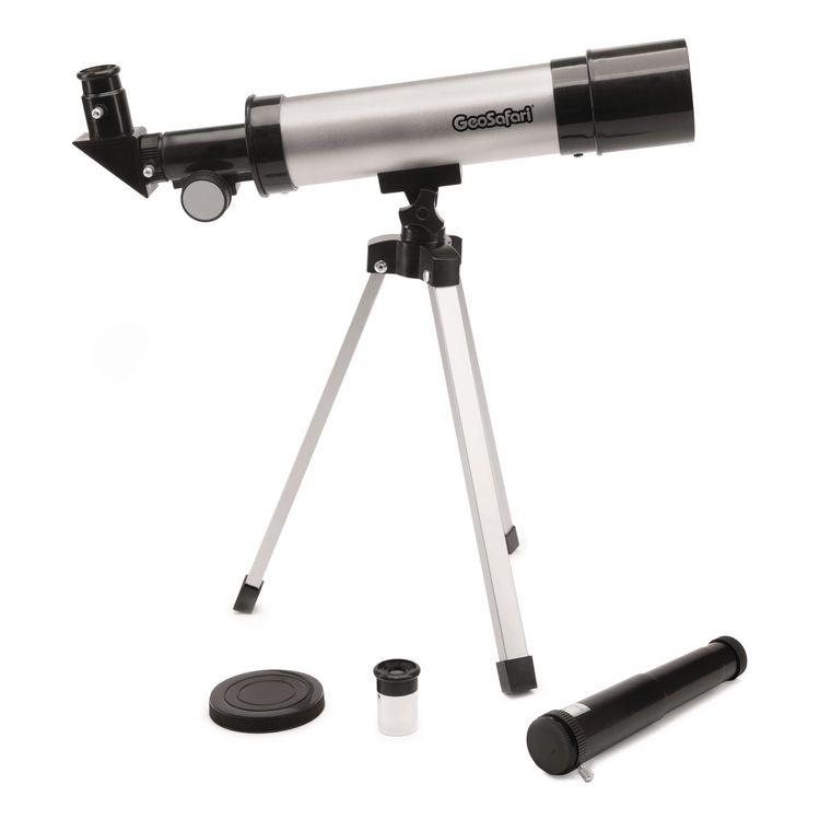 GeoSafari Vega 360 Telescope, 2 Elements, 18x to 67x Magnification, 50 mm Aperture, 360 mm Focal Length, White