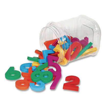 Jumbo Magnetic Numbers and Operations, Assorted Colors, 36 Pieces