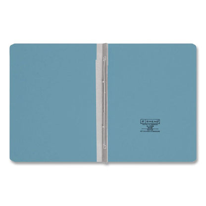 Prong Fastener Premium Pressboard Report Cover, Two-Piece Prong Fastener, 3" Capacity, 8.5 x 11, Blue/Blue