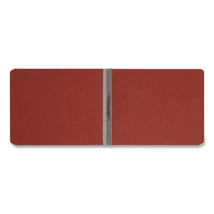 Prong Fastener Premium Pressboard Report Cover, Two-Piece Prong Fastener, 2" Capacity, 8.5 x 11, Red/Red