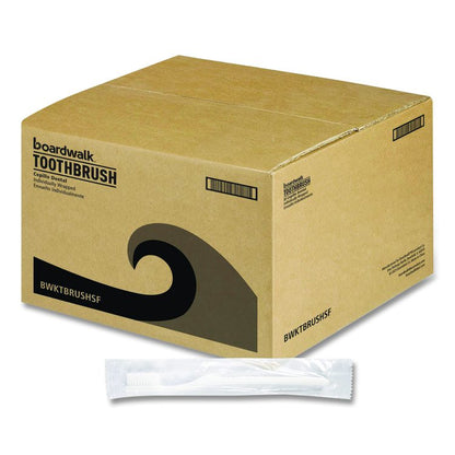 Toothbrush, White, 144/Carton