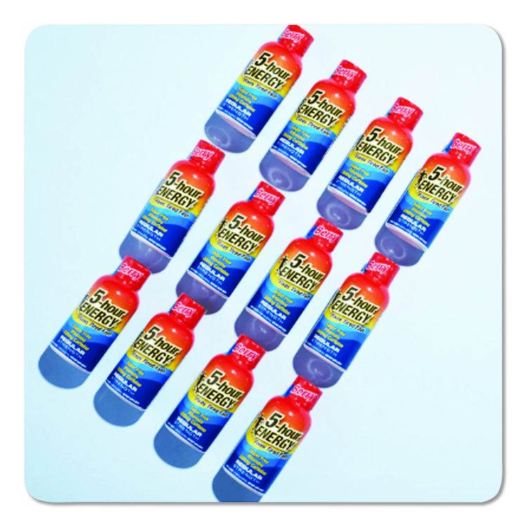 Energy Drink, Berry, 1.93 oz Bottle, 12/Pack