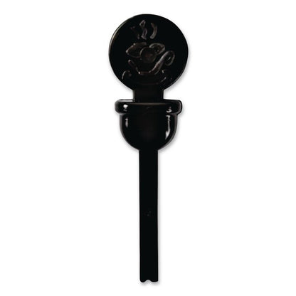 Beverage Plugs, 2", Black, 2,000/Carton